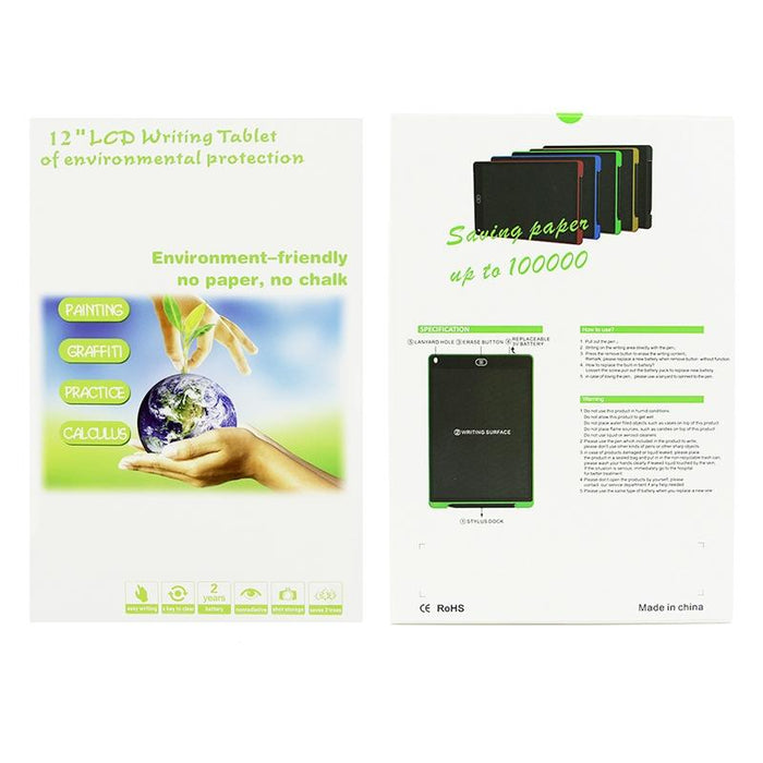 12 Inch Lcd Writing Tablet With Pen