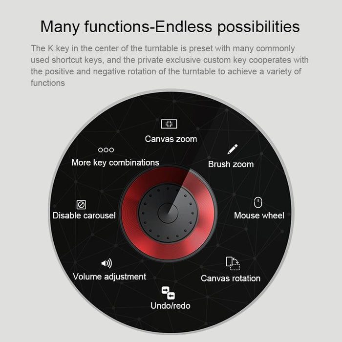 10X6 Inch Smart Touch Graphic Tablet With Type-C Interface