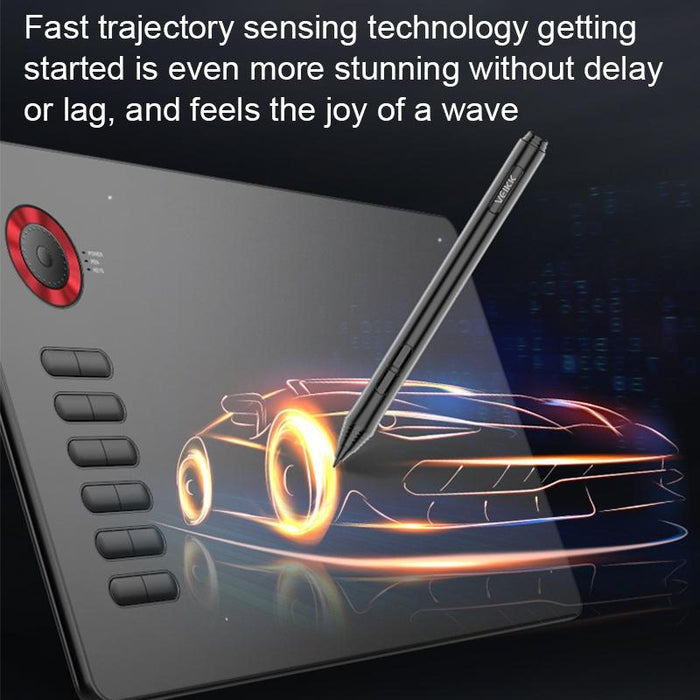 10X6 Inch Smart Touch Graphic Tablet With Type-C Interface