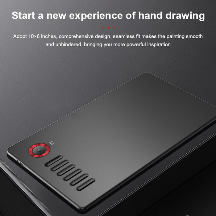 10X6 Inch Smart Touch Graphic Tablet With Type-C Interface
