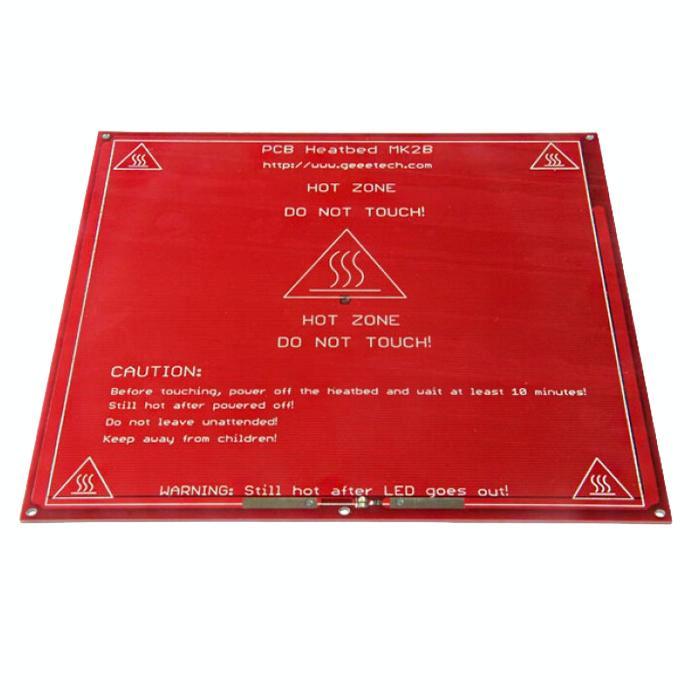 Prusa Compatible Heated Bed With Resistor & Led