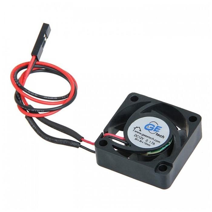 12V Axial Fan For 40X40X10Mm Cooling