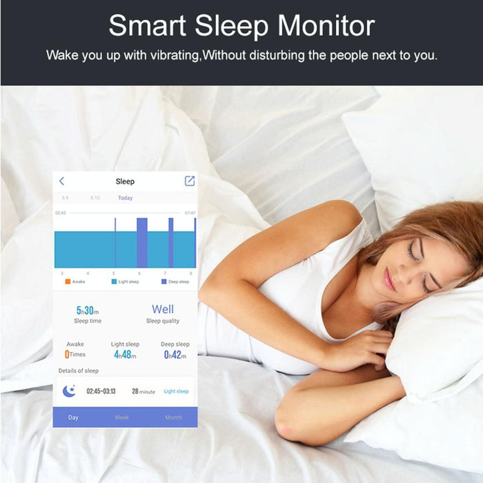 Oled Fitness Tracker Ip67 Waterproof