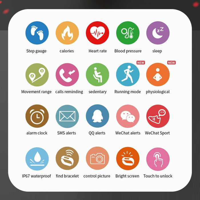 Ipx67 Waterproof Smartwatch Touch Screen