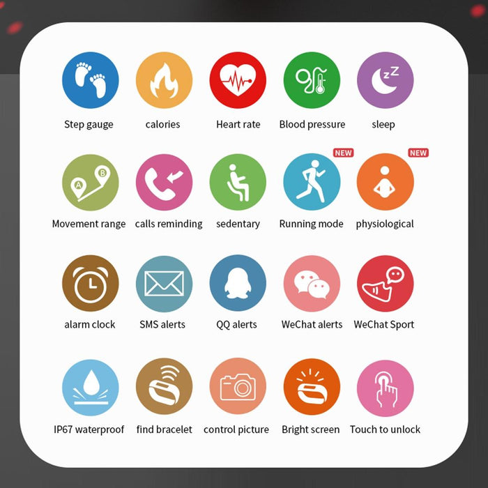 Ipx67 Waterproof Smartwatch Touch Screen