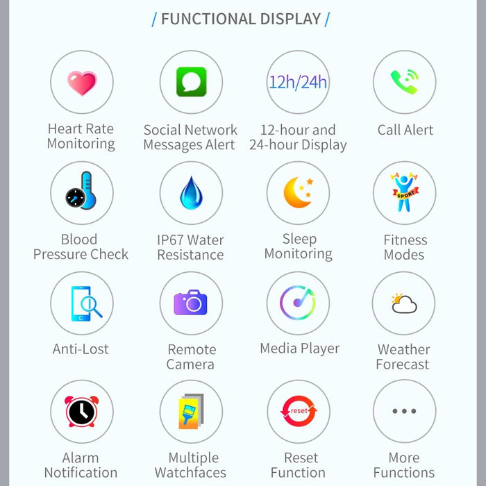 Tft Smart Bracelet Call/Heart/Bp/Sleep/Oxygen Monitoring