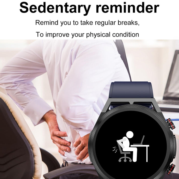 1.39 Inch Ips Screen Waterproof Smart Watch With Body Temp & Ecg Support