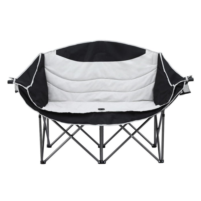 Camping Chair Double Folding Moon Chair Portable Seat 240Kg