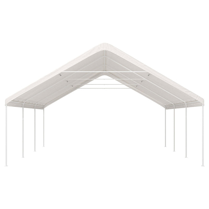 Carports 6X6M Carport Kits Steel Shelter Gazebo Canopy Garage Portable Garden Shed