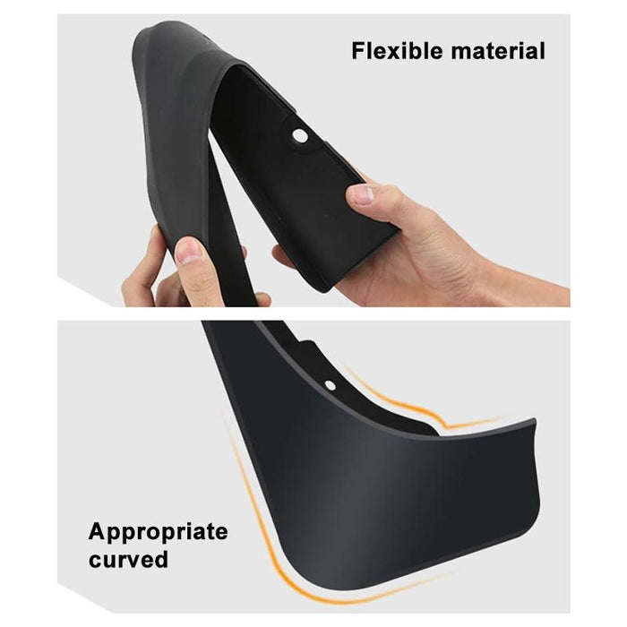 For Mazda Cx-5 2022 4Pcs / Set Car Auto Soft Plastic Splash Flaps Fender Guard