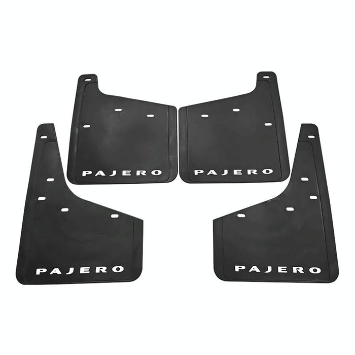 For Mitsubishi Pajero 2004-2021 4Pcs / Set Car Auto Soft Plastic Splash Flaps Fender Guard