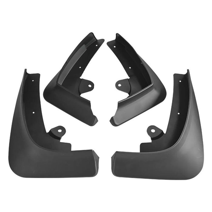 For Tesla Model X 2016-2021 4Pcs / Set Car Auto Soft Plastic Splash Flaps Fender Guard