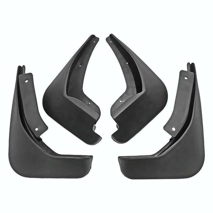 For Ford Fiesta 4Pcs / Set Car Auto Soft Plastic Splash Flaps Fender Guard