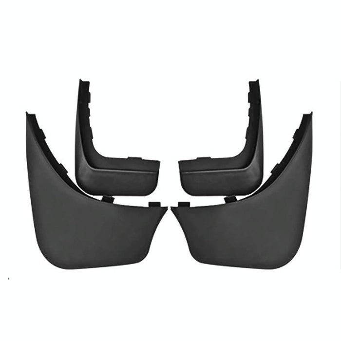 For Mercedes-Benz Smart 2009-2015 4Pcs / Set Car Auto Soft Plastic Splash Flaps Fender Guard