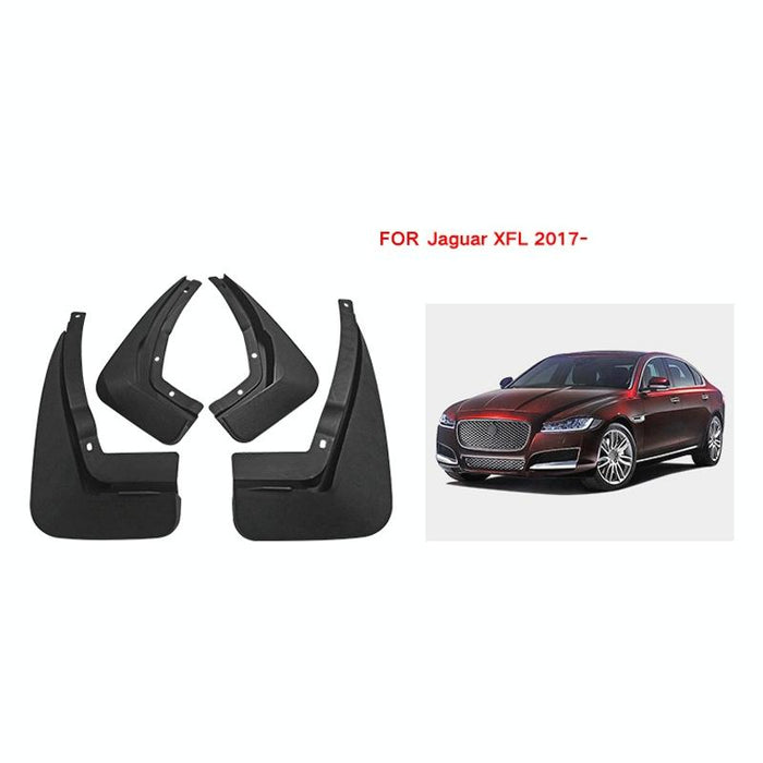 For Jaguar Xfl 2016 4Pcs / Set Car Auto Soft Plastic Splash Flaps Fender Guard