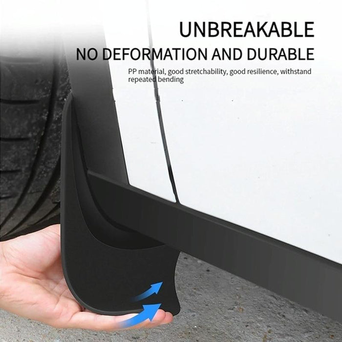 For Tesla Model 3 2024 4Pcs / Set Car Fenders Mud Flap Modification Accessories