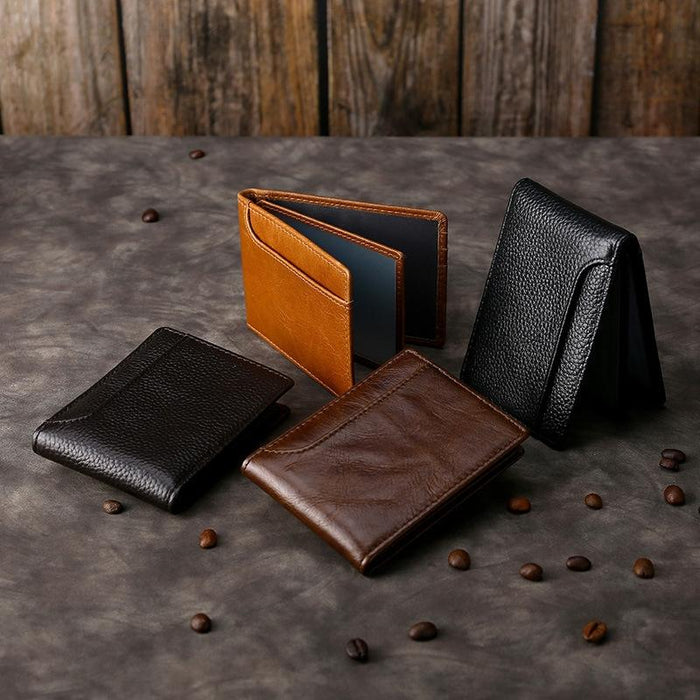 Multi-Function Leather Driving License Holder