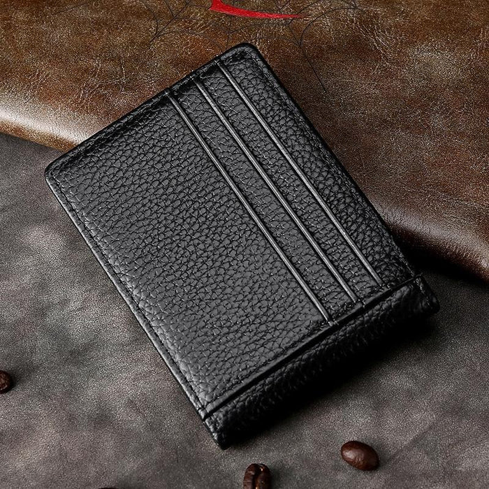 Multi-Function Leather Driving License Holder