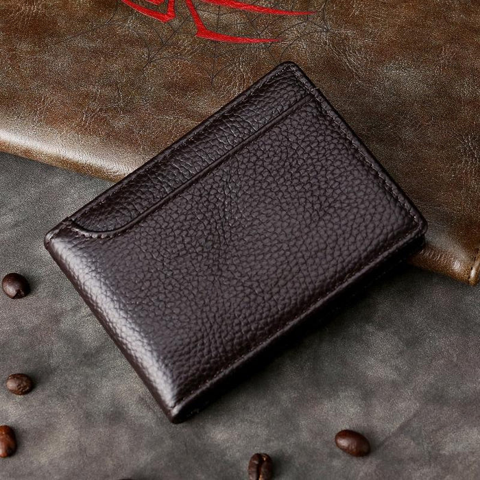 Multi-Function Leather Driving License Holder