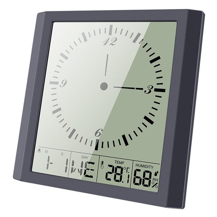Large Screen Multifunction Clock With Thermometer & Hygrometer