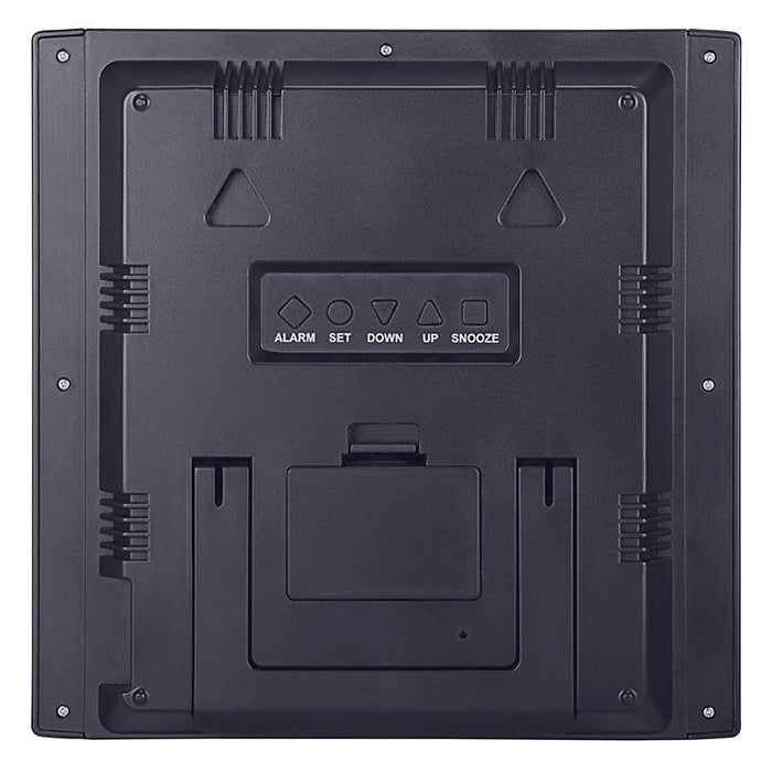 Large Screen Multifunction Clock With Thermometer & Hygrometer