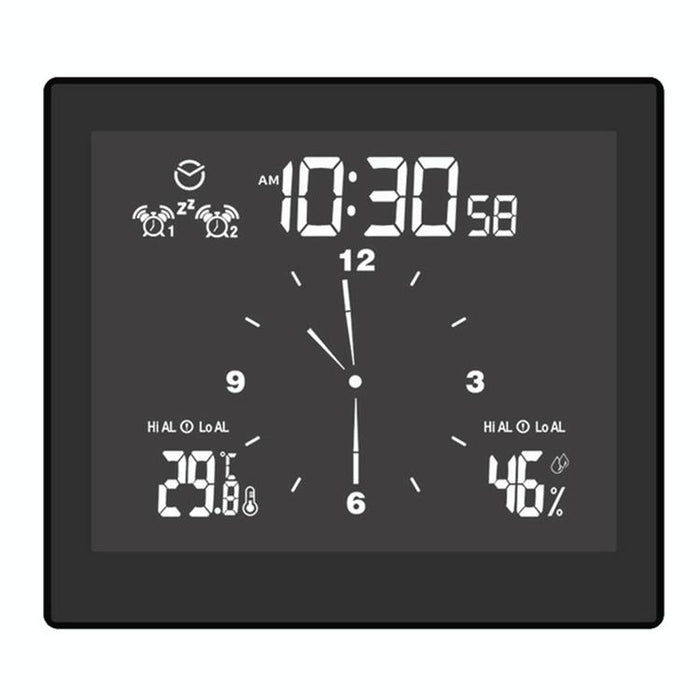 Waterproof Bathroom Clock With Timer & Thermometer