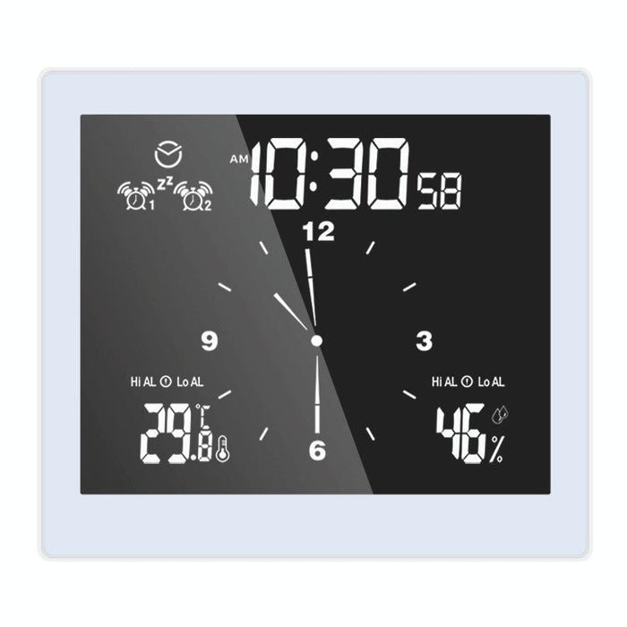 Waterproof Bathroom Clock With Timer & Thermometer