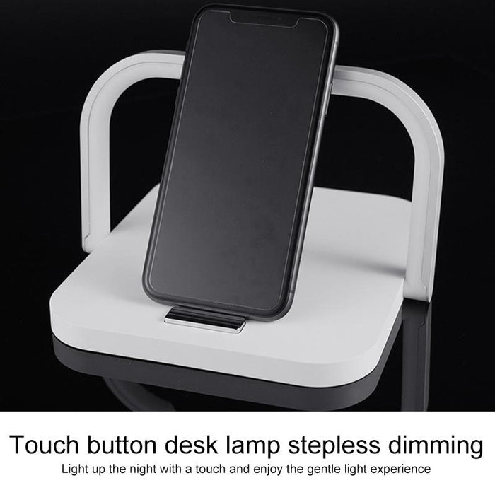Portable Wireless Charger Led Desk Lamp White