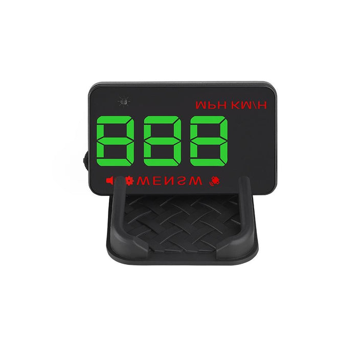 3.5 Inch Car Hud With Gps 2 Display Modes Light Sensors Speed & Compass Speed Alarm