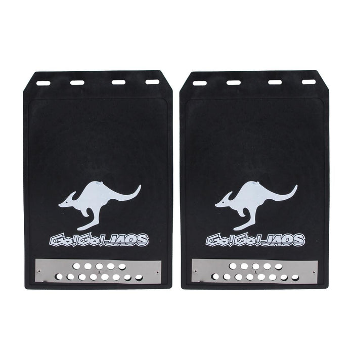 Premium Heavy Duty Molded Splash Front And Rear Mud Flaps Fender Guard Medium Size Random Pattern Delivery
