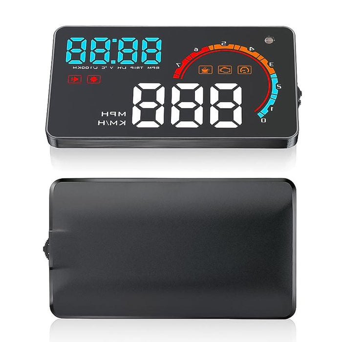 4 Inch Obd2+Gps Head Up Display Car Speed Revolving Speed Water Temp Battery Voltage Running Speed & Distance