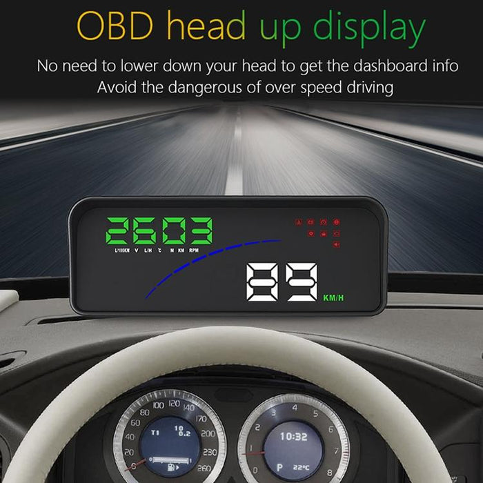 3.6 Inch Car Obd2 Smart Digital Meter