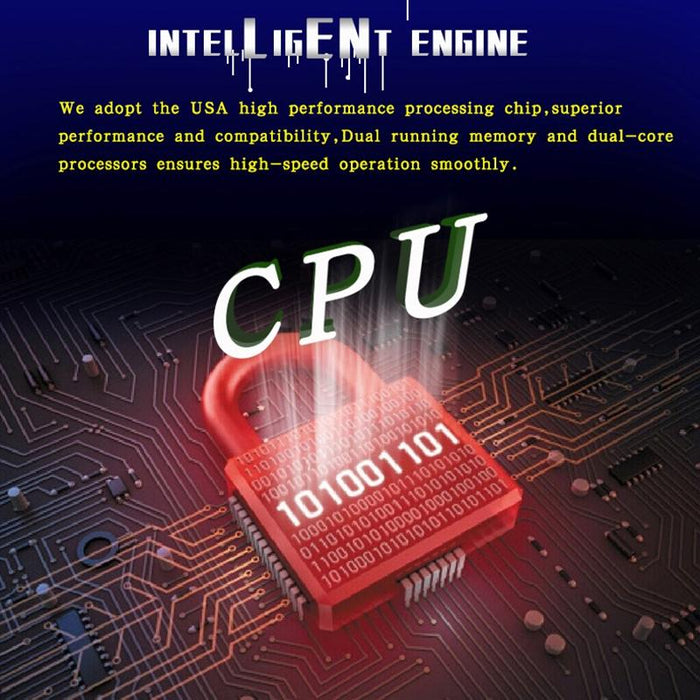 3.5 Inch Gps Car Hud Speed Alarm Compass Km / Miles Black