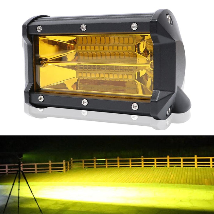 5 Inch 18W 24 Led Waterproof Ip67 Two Bar Modified Off - Road Lights Spotlight Light Car Work Lights Dc 9 - 48V