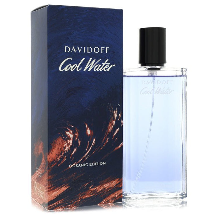 Cool Water Oceanic Eau De Toilette Spray By Davidoff For Men-125 Ml
