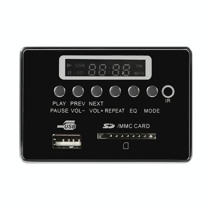 Car Mp3 Player Board With Bluetooth Fm Radio Sd / Usb / Aux Remote