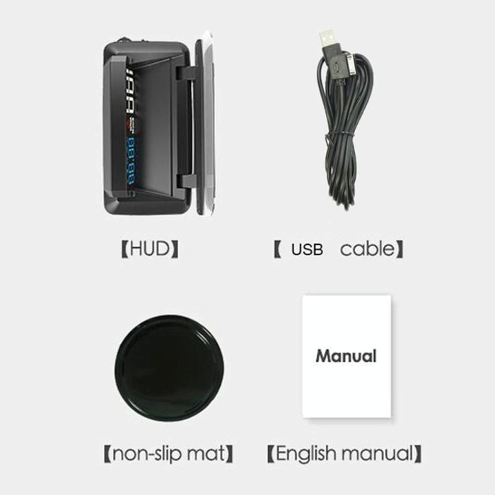 3.5 Inch Car Gps Hud Display Speed Time Distance