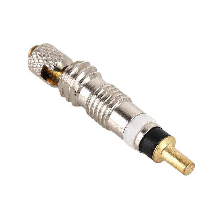 30-Piece Detachable French Valve Core For Bicycles Reticulated Style
