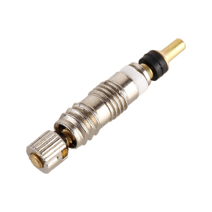 30-Piece Detachable French Valve Core For Bicycles Ruled Style