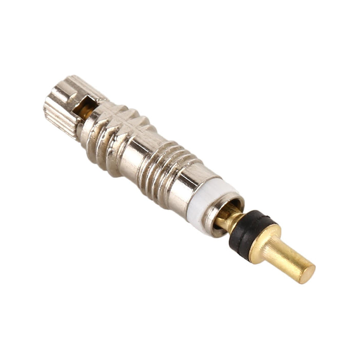30-Piece Detachable French Valve Core For Bicycles Ruled Style