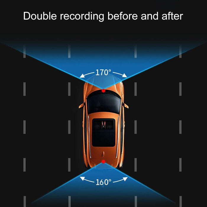 11 Widescreen 1080P Car Recorder With Voice Control