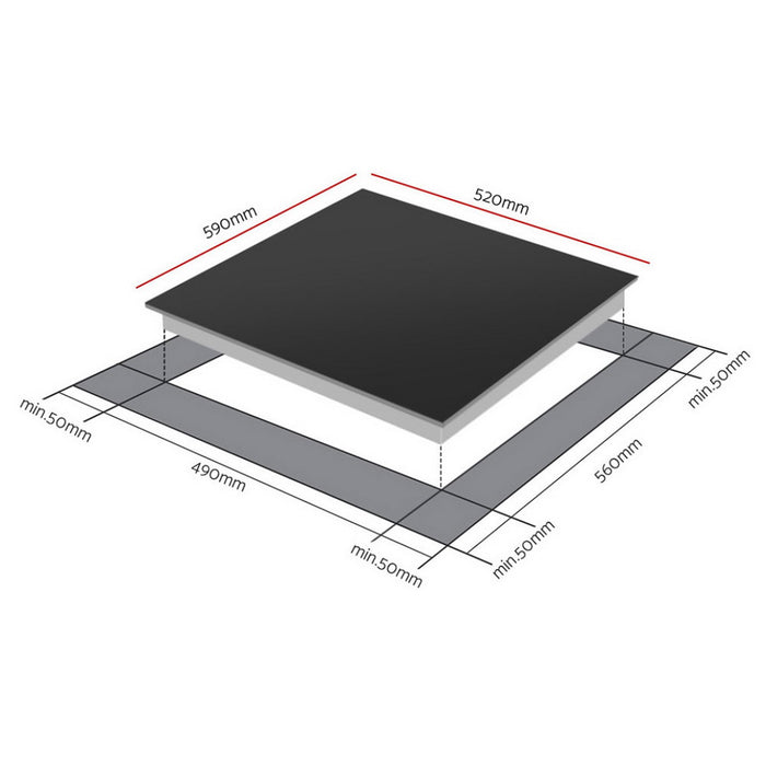 Induction Cooktop 60cm Electric Cooker