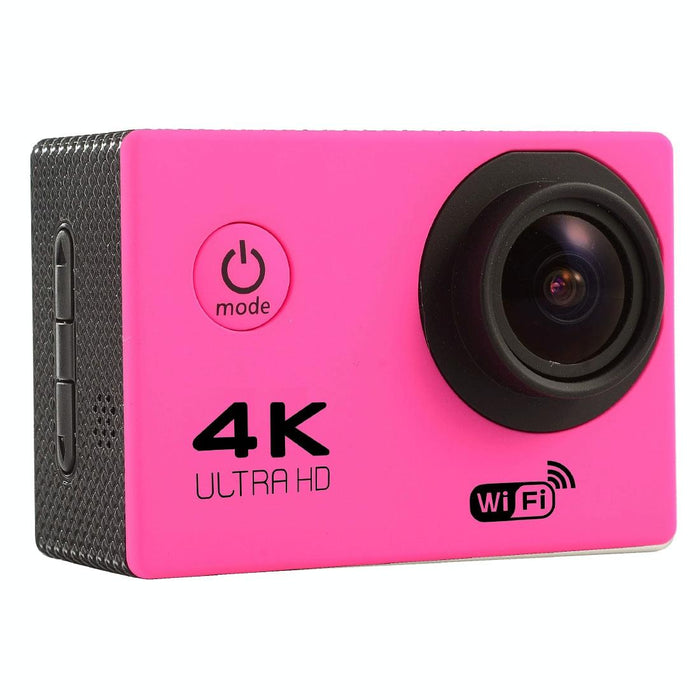 2.0 Inch Wifi Action Camcorder 170 Degree Wide Angle Waterproof 64Gb Sd