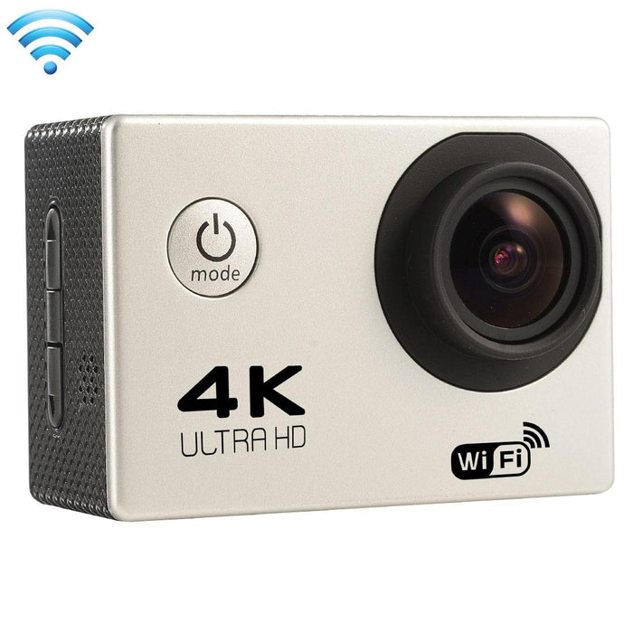 2.0 Inch Wifi Action Camcorder 170 Degree Wide Angle Waterproof 64Gb Sd