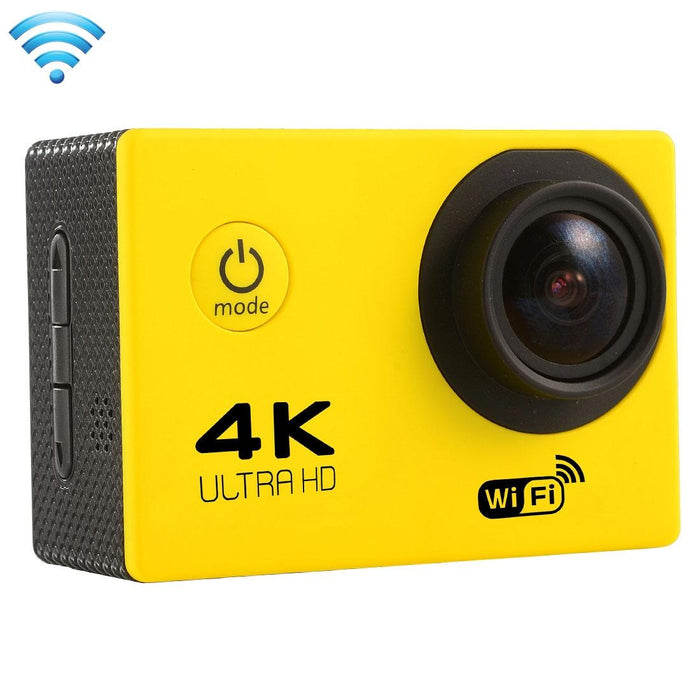 2.0 Inch Wifi Action Camcorder 170 Degree Wide Angle Waterproof 64Gb Sd