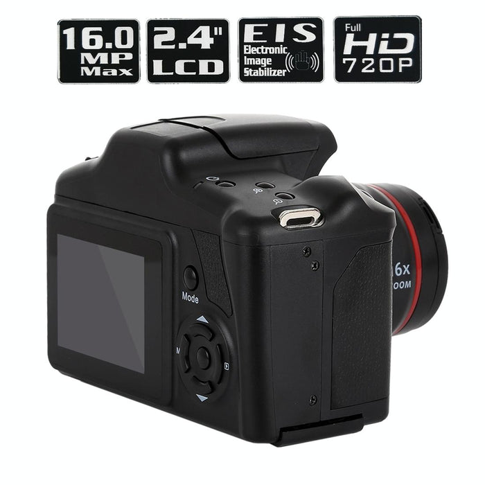 1.3Mp Hd Dv Slr Camera 2.4 Inch Lcd Full Hd 720P Eis