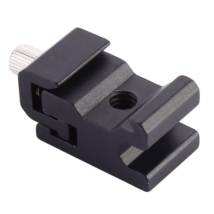 Universal Metal Flash Stand Bracket Cold Shoe Lamp Head