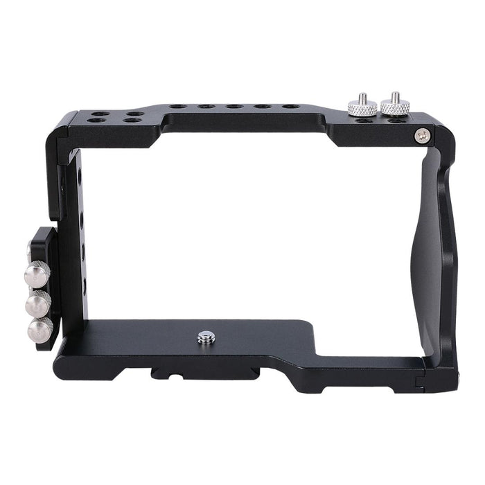 C6 Camera Video Cage Stabilizer For Sony A6000 / A6300 / A6500 / A6400 Black