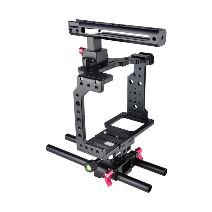 C8 Ylg0910 Handle Video Camera Cage Stabilizer Black