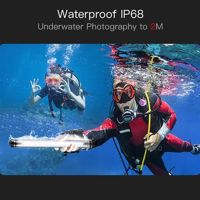 P7Rgb Colorful Photo Led Stick Video Light App Control Adjustable Colour Temperature Waterproof Handheld Led Fill Light With Remote Control